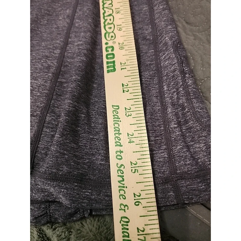 Lululemon Tank Top Size 8 Gray Ruffle Yoga Gym Activewear‎